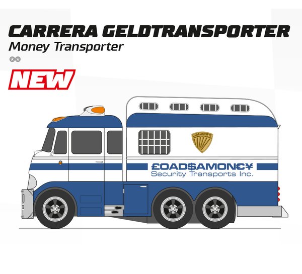 Carrera Geldtransporter Money Transporter