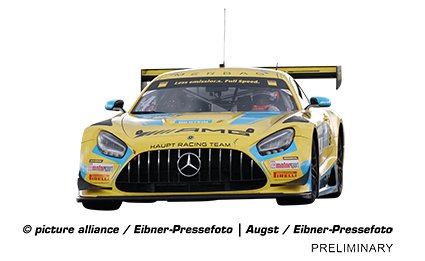 VORBESTELLUNG: DIG 132 Mercedes-AMG GT3 Evo "Mercedes-AMG Team HRT, No.4" DTM 2023